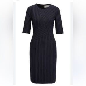 Boss Pinstripe Navy Dress size 14